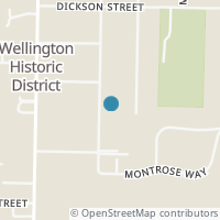 Map location of 417 Courtland St, Wellington OH 44090