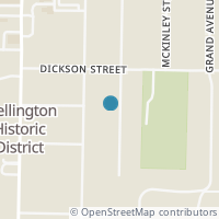 Map location of 218 Forest St, Wellington OH 44090