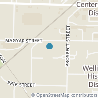 Map location of 225 Magyar St, Wellington OH 44090
