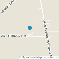 Map location of 510 Salt Springs Rd, Warren OH 44481