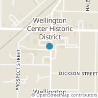Map location of 110 Main St, Wellington OH 44090