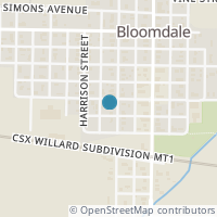 Map location of 103 S Garfield St, Bloomdale OH 44817