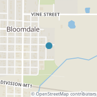 Map location of 205 Cherry St, Bloomdale OH 44817