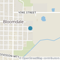 Map location of 206 Cherry St, Bloomdale OH 44817