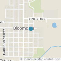 Map location of N Maple St, Bloomdale OH 44817