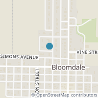 Map location of 405 N Garfield St, Bloomdale OH 44817
