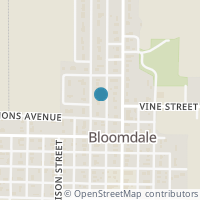 Map location of 406 N Garfield St, Bloomdale OH 44817