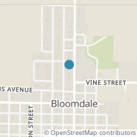 Map location of 411 N Main St, Bloomdale OH 44817