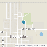 Map location of 407 N Maple St, Bloomdale OH 44817