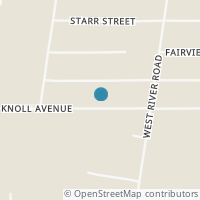 Map location of 5000 Oak Knoll Ave, Newton Falls OH 44444