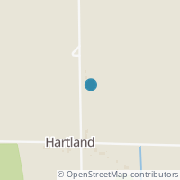Map location of 1424 Hartland Center Rd, Collins OH 44826