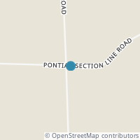 Map location of 1320 Dogtown Rd, Monroeville OH 44847