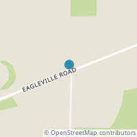 Map location of 9891 Eagleville Rd, Bloomdale OH 44817