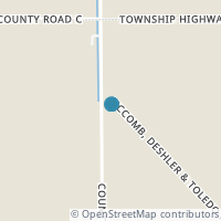 Map location of B808 County Road 2, Deshler OH 43516