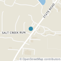 Map location of 11 Salt Creek Run, Peninsula OH 44264