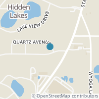 Map location of 17 Boulder Blvd, Peninsula OH 44264