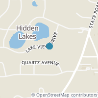Map location of 4945 Lake View Dr, Peninsula OH 44264