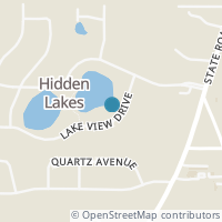 Map location of 4966 Lake View Dr, Peninsula OH 44264