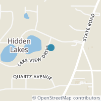 Map location of 4973 Lake View Dr, Peninsula OH 44264
