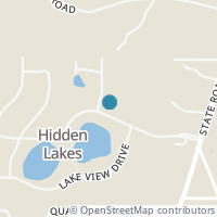Map location of 5001 Hidden Hollow Ct, Peninsula OH 44264