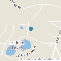 Map location of 5013 Hidden Hollow Ct, Peninsula OH 44264