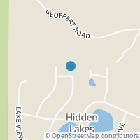 Map location of 5063 Lake Forest Dr, Peninsula OH 44264