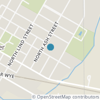 Map location of 419 E Elm St, Deshler OH 43516