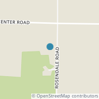 Map location of 3845 Rosendale Rd, Bloomdale OH 44817