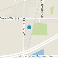 Map location of Main St S, Cecil OH 45821