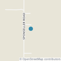 Map location of Sponseller, Defiance OH 43512
