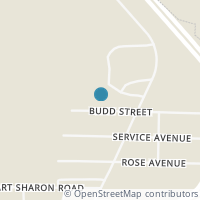 Map location of 7833 Budd St, Masury OH 44438