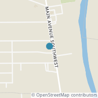 Map location of 1334 Main Ave SW, Warren OH 44483