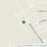 Map location of 675 Hazelton St, Masury OH 44438
