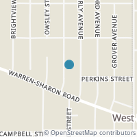 Map location of 672 Boyd, Masury OH 44438