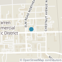 Map location of 551 Market St, Warren OH 44481