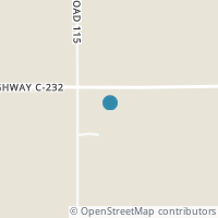 Map location of 14064 Road 232, Cecil OH 45821