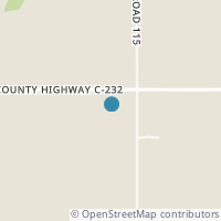 Map location of 13974 Road 232, Cecil OH 45821