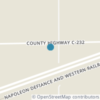 Map location of 14982 Road 232, Cecil OH 45821