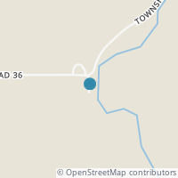 Map location of 5070 W Tr 36, Kansas OH 44841