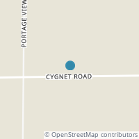 Map location of 5832 Cygnet Rd, Bloomdale OH 44817