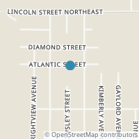 Map location of 8132 Atlantic St, Masury OH 44438