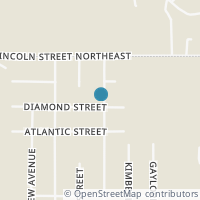 Map location of 8147 Diamond St, Masury OH 44438