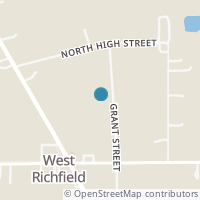 Map location of 3898 Grant St, Richfield OH 44286