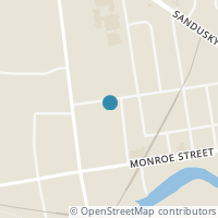 Map location of 132 W Broad St, Monroeville OH 44847