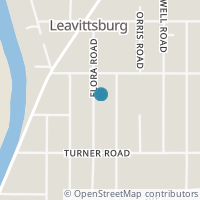 Map location of 428 Flora Rd, Leavittsburg OH 44430