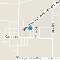 Map location of N Tr 1016, Kansas OH 44841