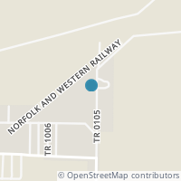 Map location of 8520 N Tr 105, Kansas OH 44841