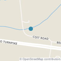 Map location of 9455 Coit Rd, Mantua OH 44255
