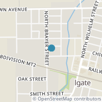 Map location of 207 N Brayer St, Holgate OH 43527