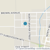 Map location of 316 Williams St, Holgate OH 43527
